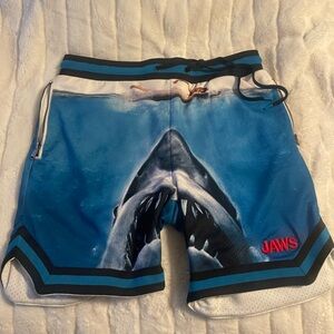 jaws graphic shorts